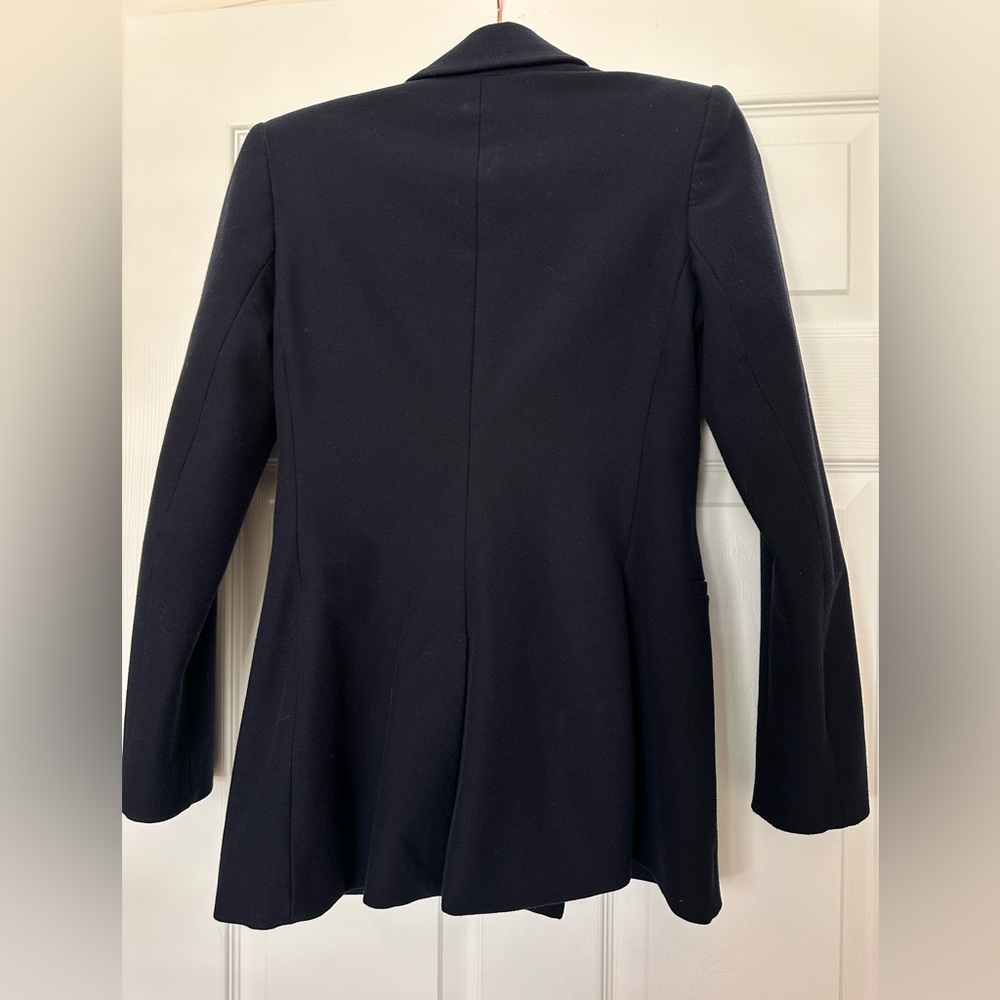 Express Navy Double Breasted Blazer - image 4